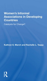 Enlarge image Cover: Women's Informal Associations In Developing Countries - Routledge