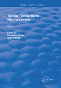 Cover: Toxicity Testing Using Microorganisms - CRC Press