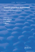 Cover: Toxicological Risk Assessment - CRC Press