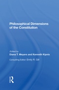 Cover: Philosophical Dimensions Of The Constitution - Routledge