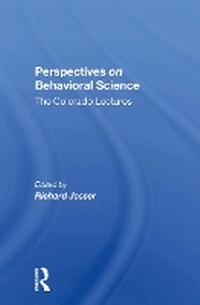 Enlarge image Cover: Perspectives On Behavioral Science - Routledge