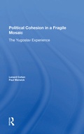 Cover: Political Cohesion In A Fragile Mosaic - Routledge