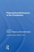 Cover: Philosophical Dimensions Of The Constitution - Routledge