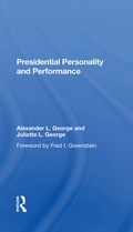Cover: Presidential Personality And Performance - Routledge