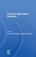 Cover: Policy For Agricultural Research - CRC Press
