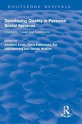 Cover: Developing Quality in Personal Social Services - Routledge