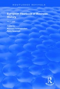 Cover: European Yearbook of Business History - Routledge