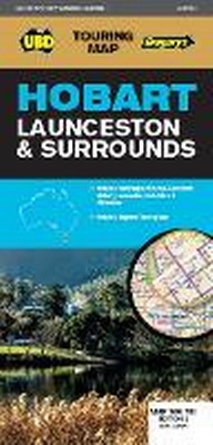 Abbildung von: Hobart Launceston & Surrounds Map 780/781 4th ed - UBD Gregory's