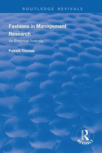 Abbildung von: Fashions in Management Research - Routledge