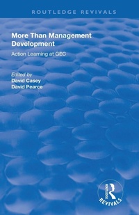 Enlarge image Cover: More Than Management Development - Routledge