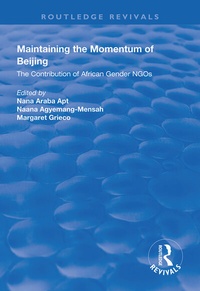 Enlarge image Cover: Maintaining the Momentum of Beijing - Routledge