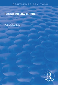 Abbildung von: Packaging Law Europe - Routledge