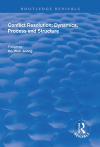 Enlarge image Cover: Conflict Resolution - Routledge