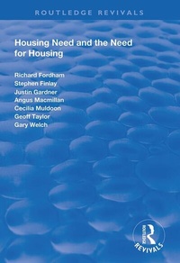 Enlarge image Cover: Housing Need and the Need for Housing - Routledge