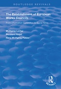 Cover: The Establishment of European Works Councils - Routledge