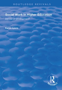 Enlarge image Cover: Social Work in Higher Education - Routledge