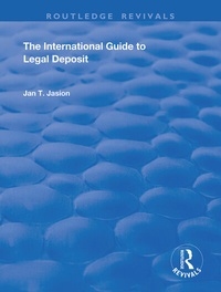 Abbildung von: The International Guide to Legal Deposit - Routledge