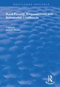 Cover: Rural Poverty, Empowerment and Sustainable Livelihoods - Routledge