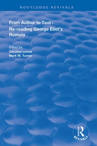 Enlarge image Cover: From Author to Text - Routledge