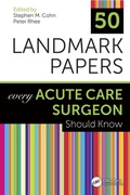 Cover: 50 Landmark Papers Every Acute Care Surgeon Should Know - CRC Press