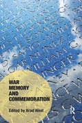 Cover: War Memory and Commemoration - Routledge
