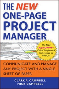 Enlarge image Cover: The New One-Page Project Manager - Wiley
