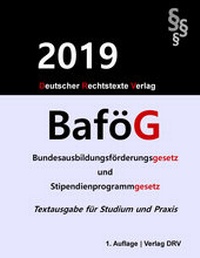 Abbildung von: BaföG - Deutscher Rechtstexte Verlag