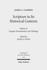 Enlarge image Cover: Scripture in Its Historical Contexts - Mohr Siebeck