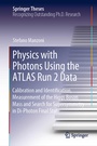 Cover: Physics with Photons Using the ATLAS Run 2 Data - Springer