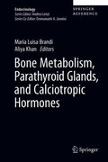 Cover: Bone Metabolism, Parathyroid Glands, and Calciotropic Hormones - Springer