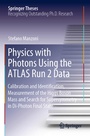 Cover: Physics with Photons Using the ATLAS Run 2 Data - Springer