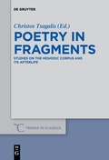 Cover: Poetry in Fragments - De Gruyter