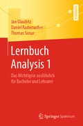 Cover: Lernbuch Analysis 1 - Springer Spektrum