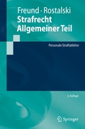 Cover: Strafrecht Allgemeiner Teil - Springer