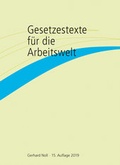 Cover: Gesetzestexte f&uuml;r die Arbeitswelt - ver.di Bildung + Beratung