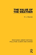 Cover: The Value of the Weather - Routledge