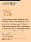 Cover: The Dublin Review: Number 75 - Dublin Review Books