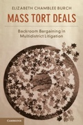 Cover: Mass Tort Deals - Cambridge University Press