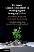 Cover: Corporate Social Responsibility in Developing and Emerging Markets - Cambridge University Press