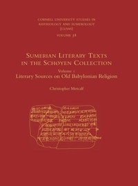 Enlarge image Cover: Sumerian Literary Texts in the Schoyen Collection - Eisenbrauns