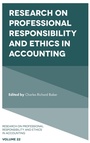 Cover: Research on Professional Responsibility and Ethics in Accounting - Emerald Publishing Limited