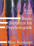 Cover: Basic Statistics for Psychologists - Bloomsbury Academic