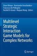 Cover: Multilevel Strategic Interaction Game Models for Complex Networks - Springer