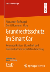 Abbildung von: Grundrechtsschutz im Smart Car - Springer Vieweg