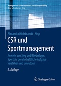 Cover: CSR und Sportmanagement - Springer Gabler