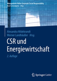 Abbildung von: CSR und Energiewirtschaft - Springer Gabler