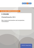 Cover: Chemiebranche 2011 - GBI-Genios Verlag