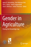 Cover: Gender in Agriculture - Springer