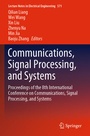 Cover: Communications, Signal Processing, and Systems - Springer