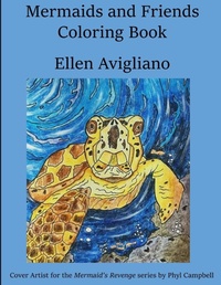 Enlarge image Cover: Mermaids and Friends Coloring Book - Lulu.com